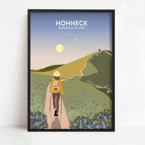 Affiche du Hohneck avec les chamois