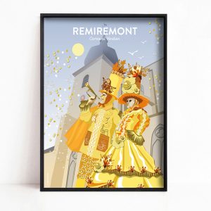 Affiche de Remiremont, le carnaval vénitien