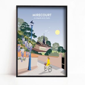Affiche de Mirecourt, la chappelle de la Oultre