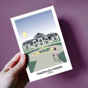 Carte postale  de Thaon-les-Vosges, la rotonde