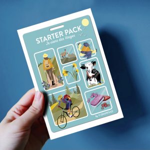 Carte postale Starter Pack des Vosges