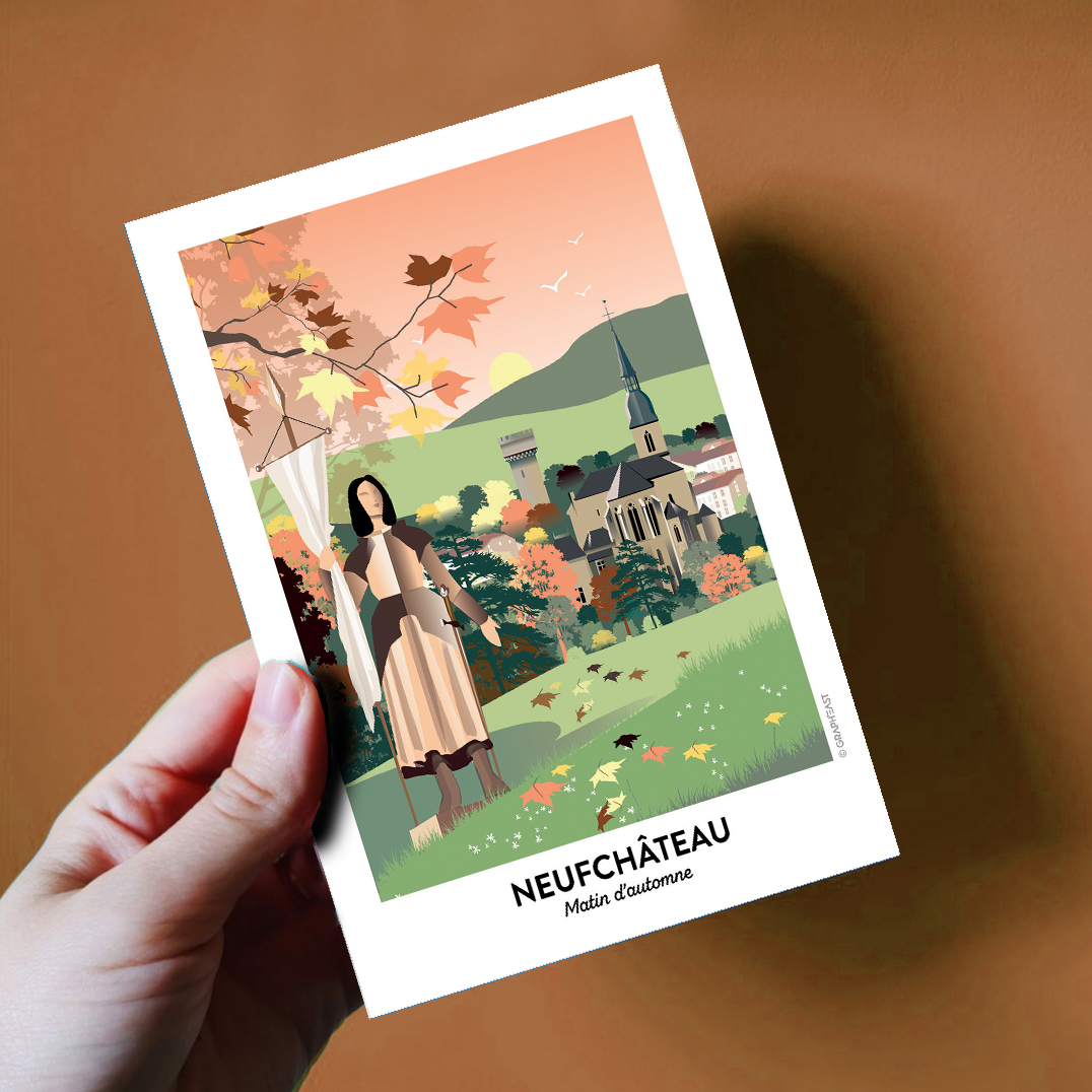 Carte postale Starter Pack des Vosges GraphEast