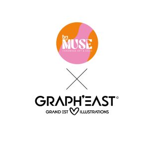 Médaillon GRAPH&rsquo;EAST X BYMUSE, vache vosgienne