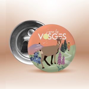 Magnet VOSGES, mignon Chamois