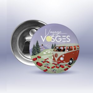 Magnet VOSGES, voyage en Volkswagen
