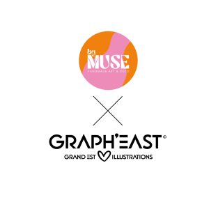 Médaillon GRAPH&rsquo;EAST X BYMUSE, mignon chamois