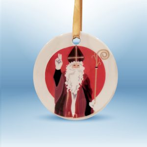 Médaillon GRAPH&rsquo;EAST X BYMUSE, saint Nicolas