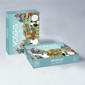 Puzzle VOSGES, Les villes des Vosges