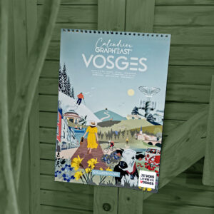 Calendrier des villes des Vosges GRAPH’EAST X JE VOIS LA VIE EN VOSGES