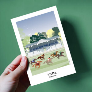 Carte postale de Vittel, Hippodrome