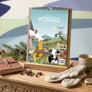 Calendrier des villes des Vosges GRAPH’EAST X JE VOIS LA VIE EN VOSGES