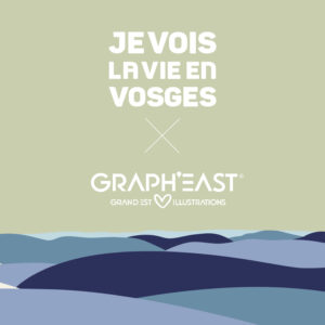 Magnet JE VOIS LA VIE EN VOSGES