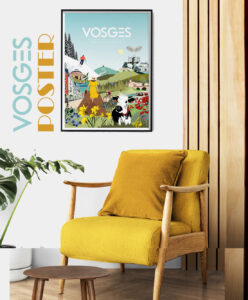 POSTER 50x70cm VOSGES
